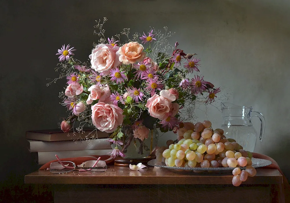 Flowers in a vase