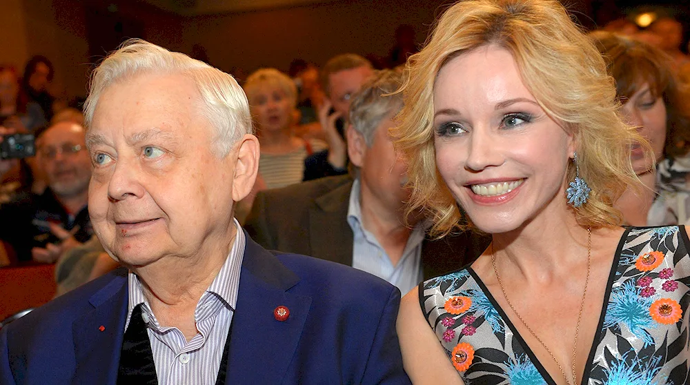 Marina Zudina and Oleg Tabakov