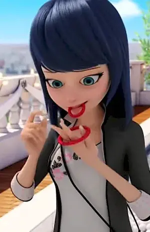 Marinette Dupont Cheng with loose hair