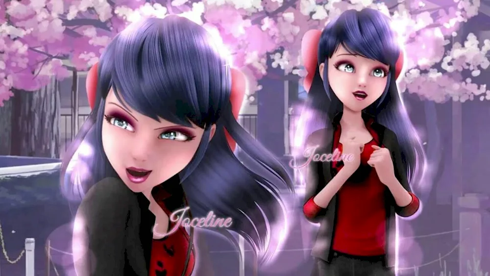 Marinette Dupont Cheng with loose hair