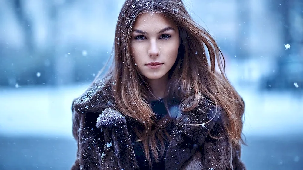 Photoshoot in winter