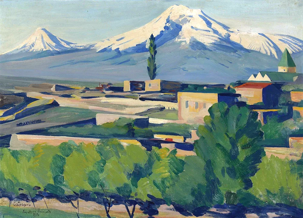 Martiros Saryan mountains