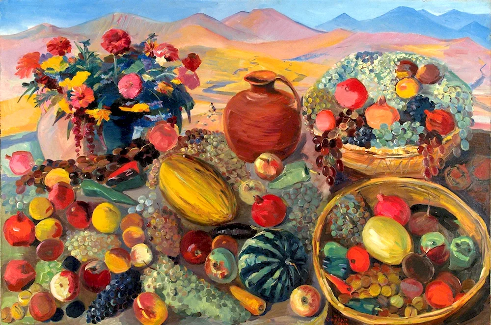 Martiros Saryan gifts of autumn