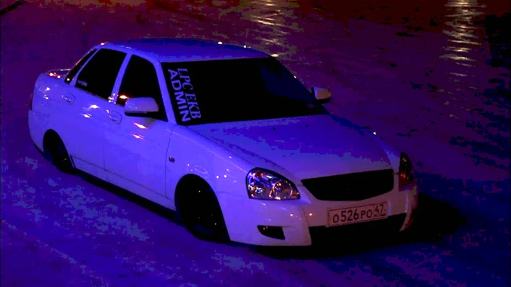 Priora 2 sedan black