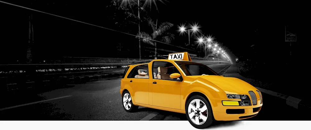 Taxi business card template