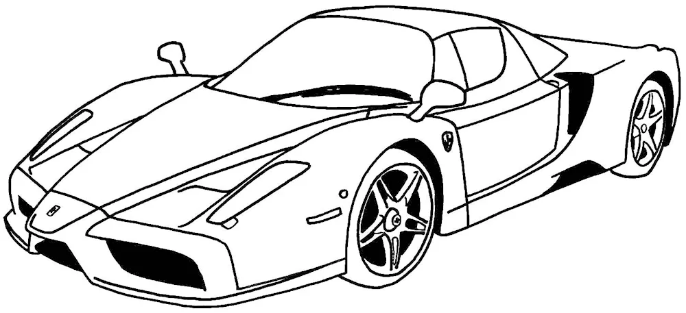 Colouring Mercedes e63 AMG
