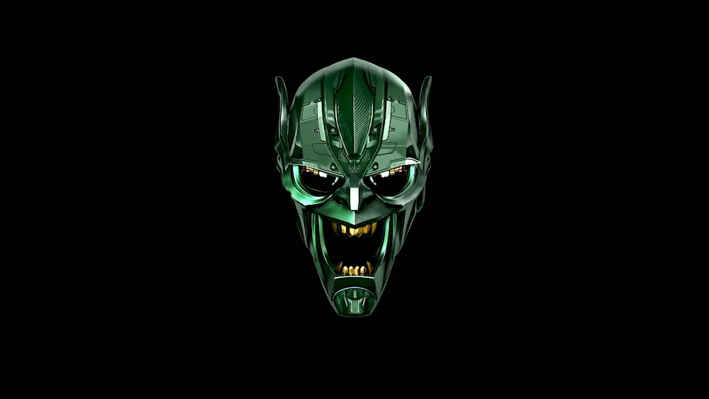 Green Goblin mask