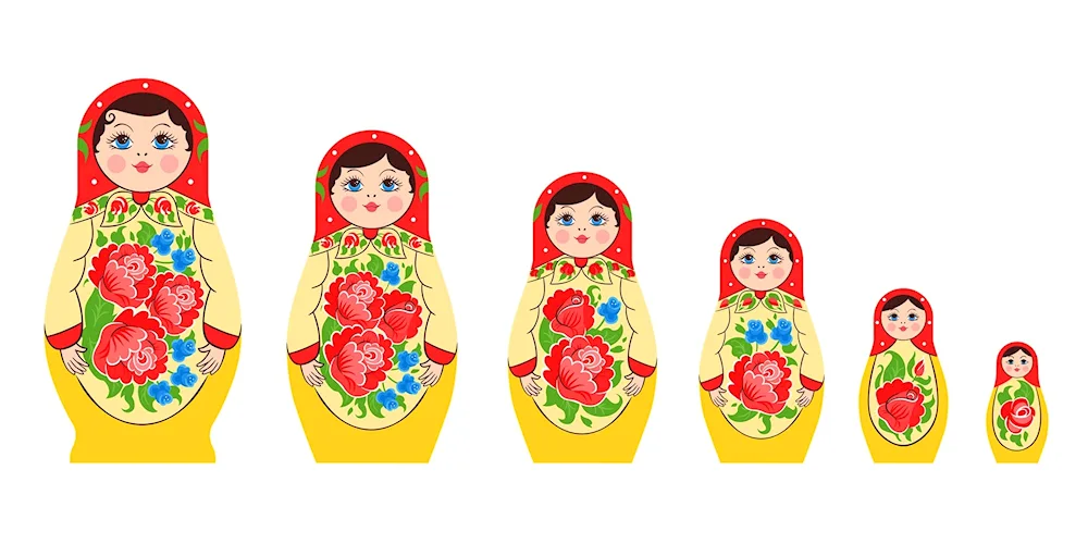 Matryoshka by height