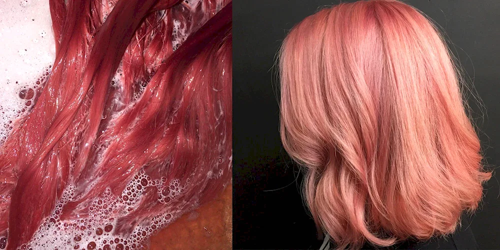Pink pink blonde
