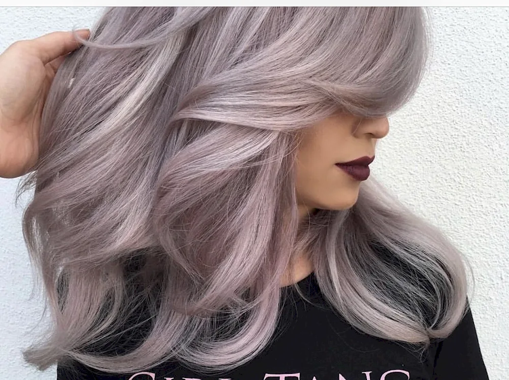 Rose Gold hair colour