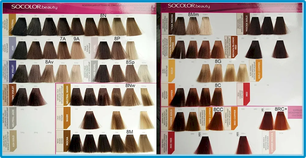 Matrix SOCOLOR palette