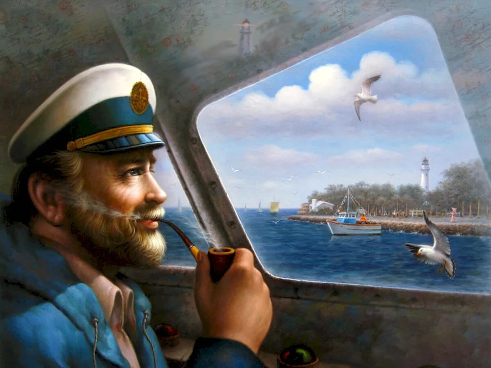 Sailor drawing for children