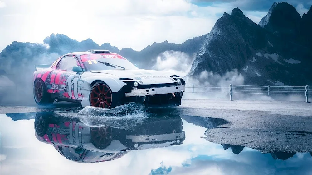 Mazda RX 7 Drift