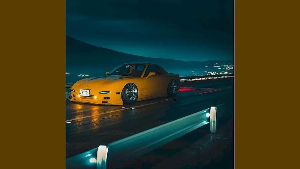 Mazda rx7 4k