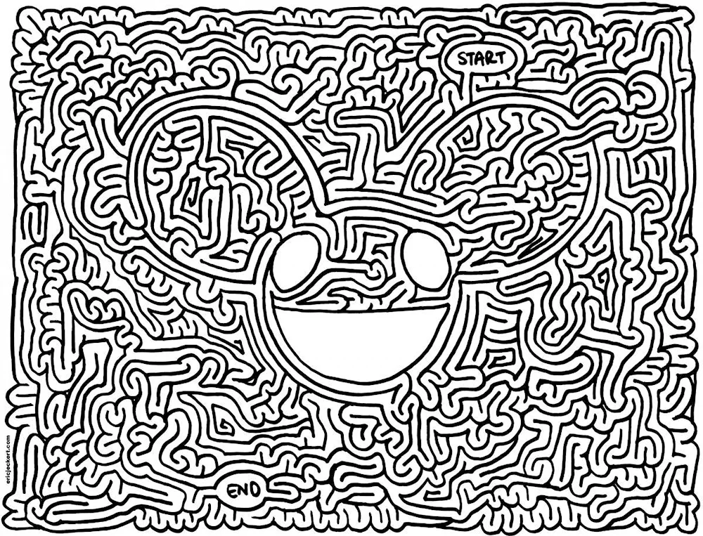 Maze Maze for kids 5-6 years old