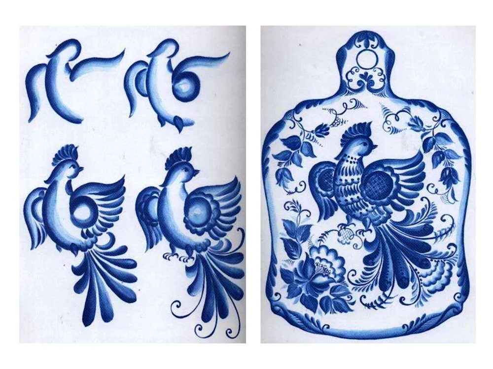 Gzhel ware Gzhel painting for children