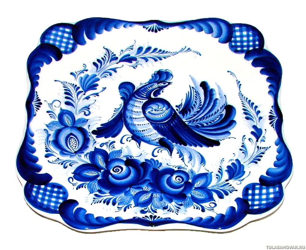Mazkovaya painting Gzhel