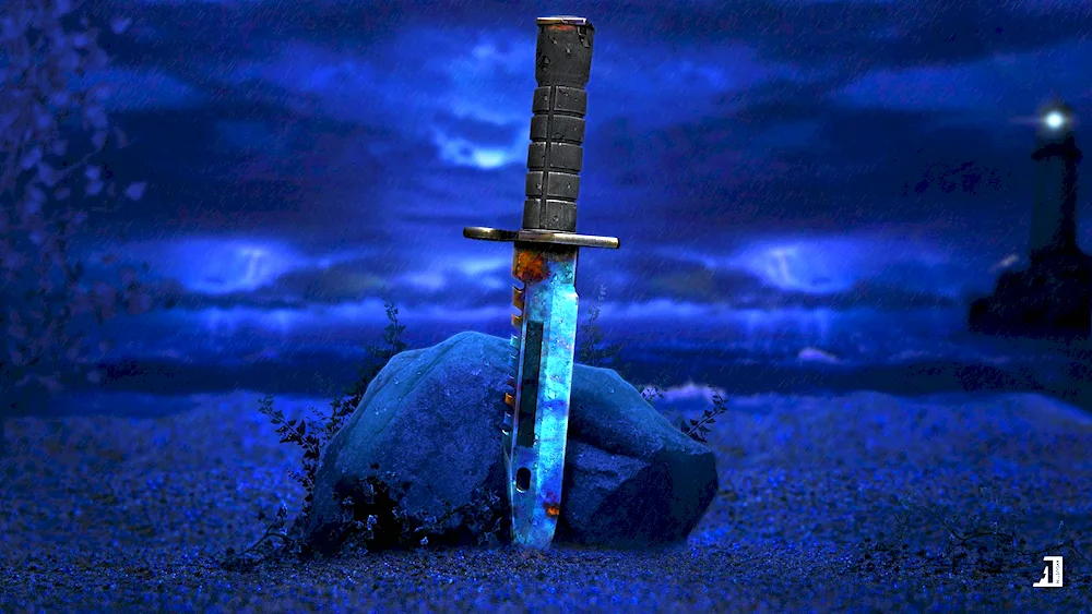 Desktop wallpaper knives