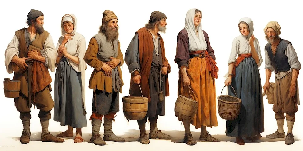 Medieval Peasant Clothing