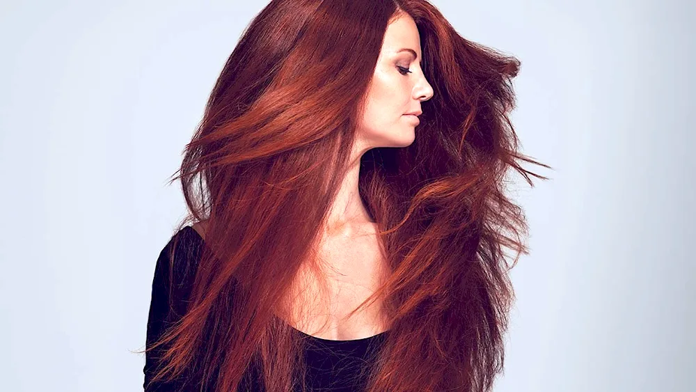 Copper brown mahogany