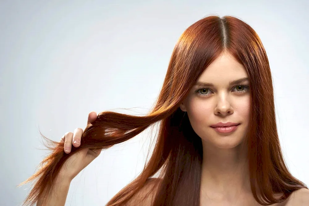 Medium brown hair colour