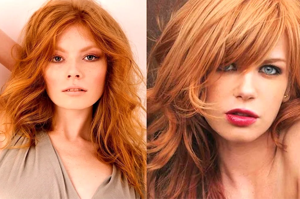Russo golden hair colour