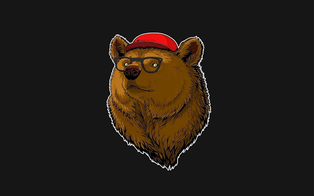 Grizzly bear art