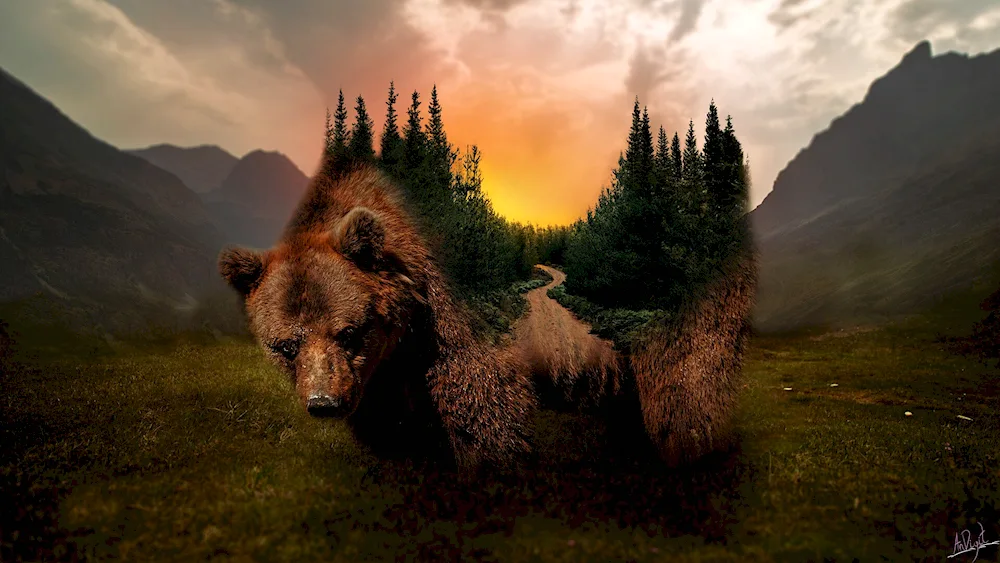 Fantasy nature animals