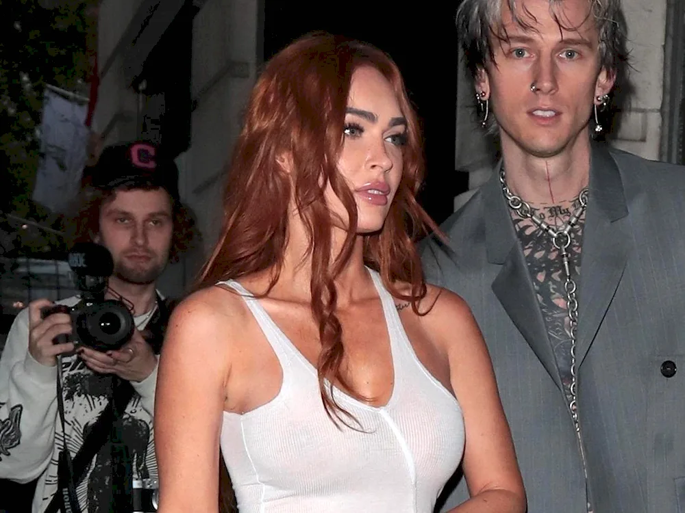 Megan Fox and Colson Baker