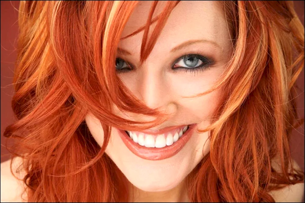 Beautiful hair colouring