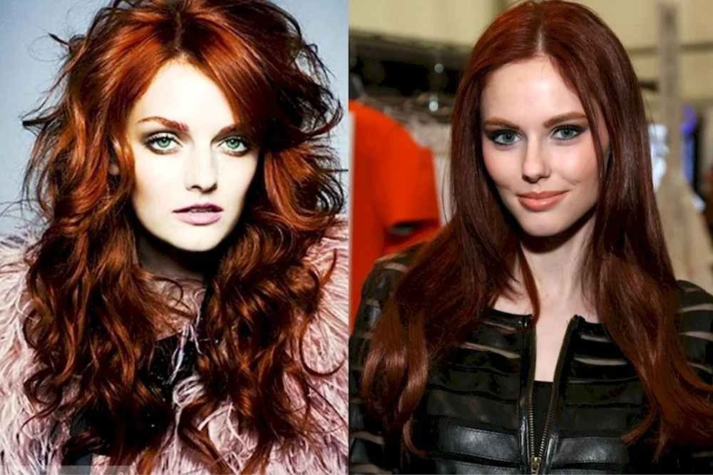 Russo Amber hair colour