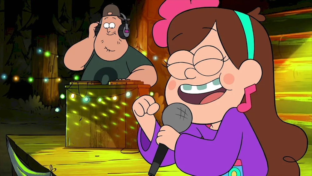 Gravity Falls Mabel and Puffy