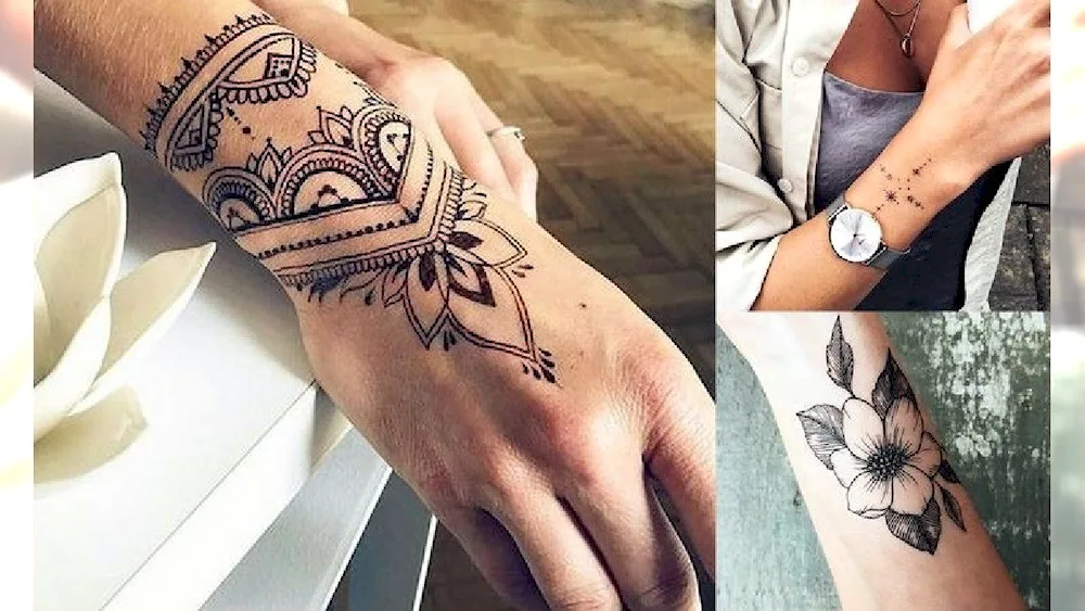 Finger tattoo for girls