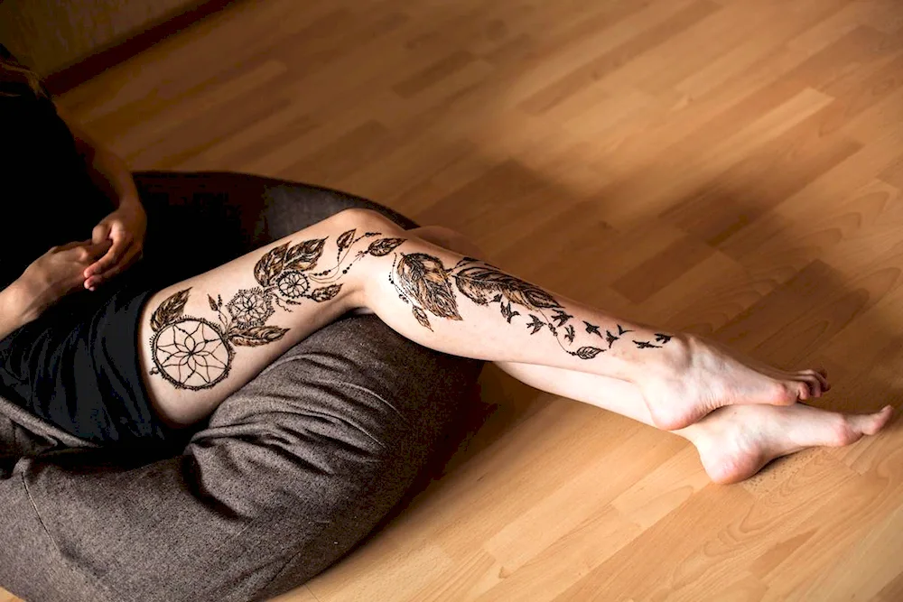 Foot tattoo