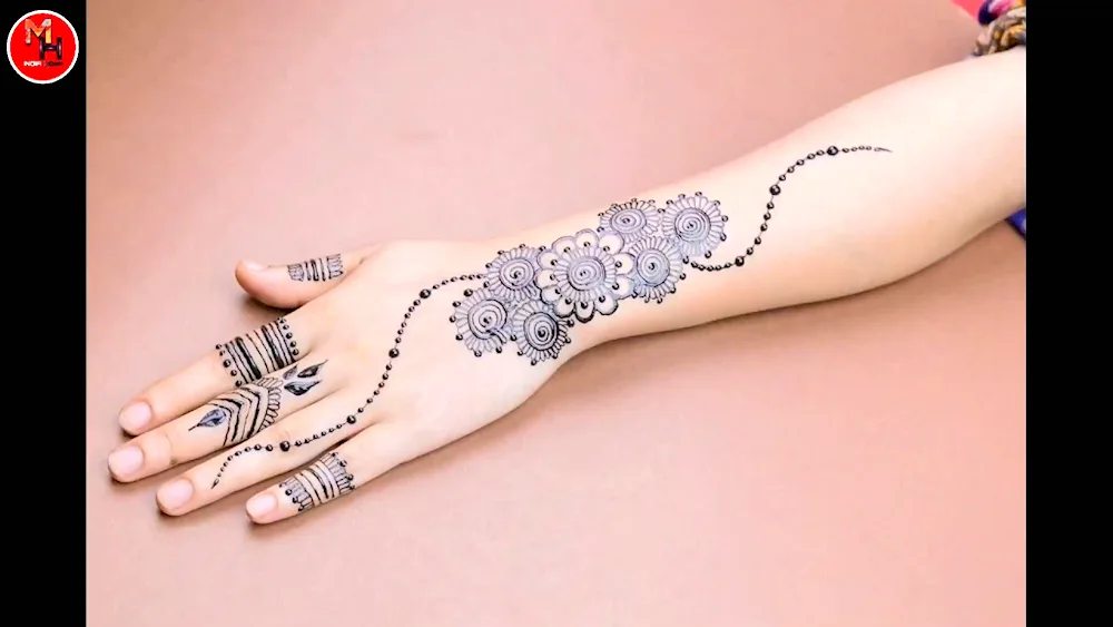 Hnna henna painting