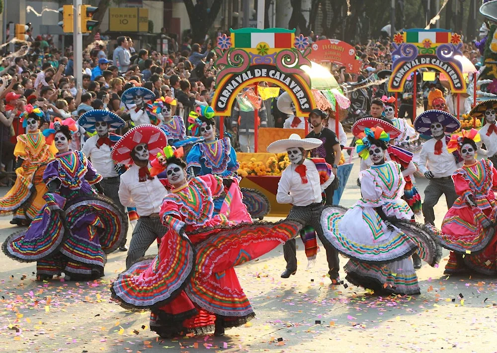 Mexico Day of the Dead Carnival