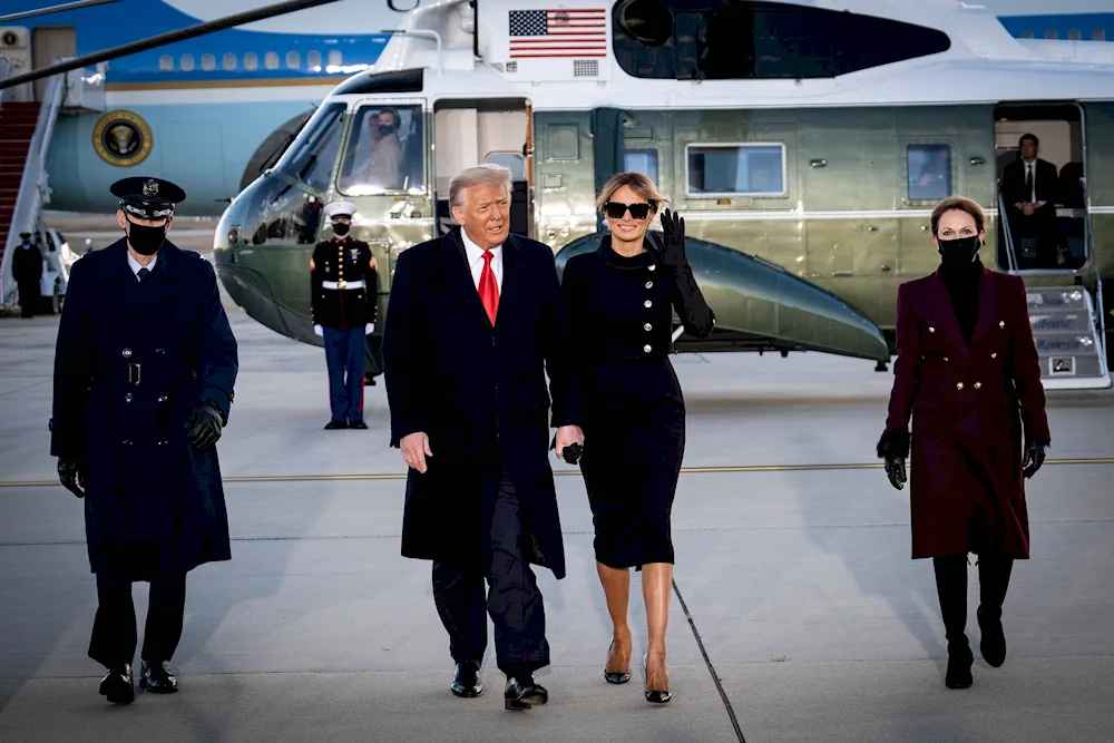 Melania Trump and Donald Trump