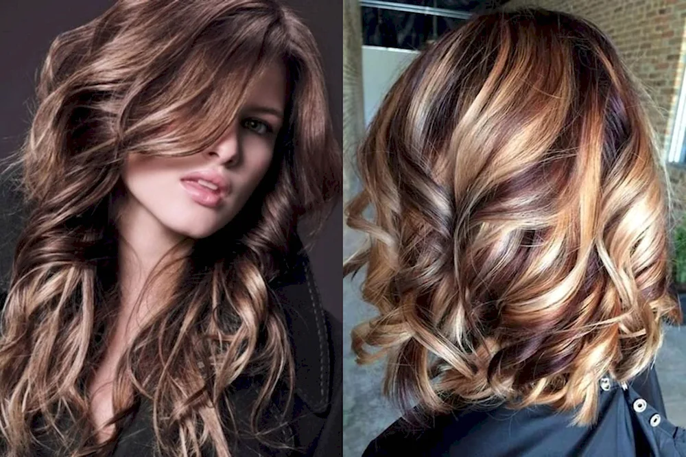 Cascade balayage