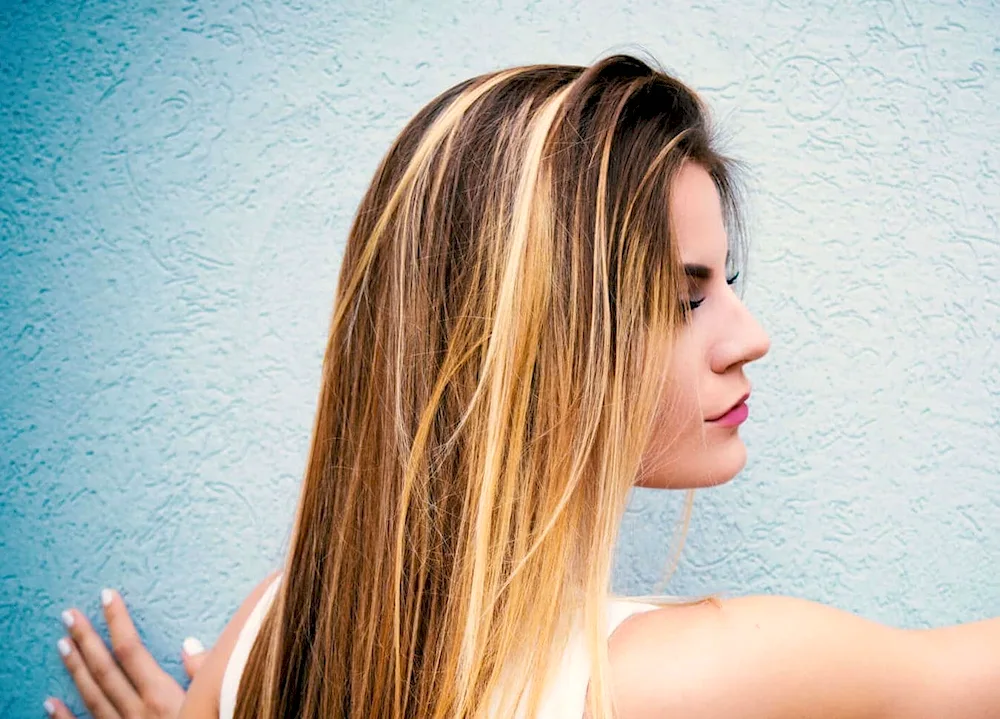 Beautiful hair colouring