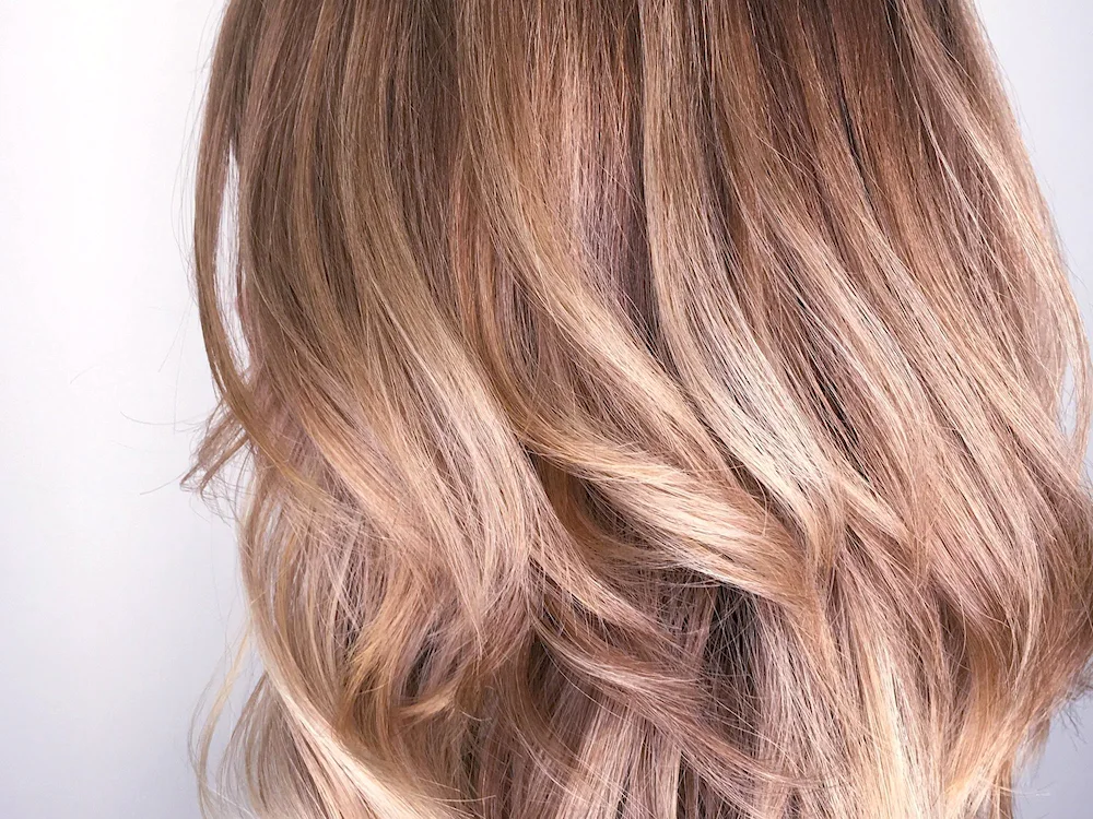 Balayage colouring