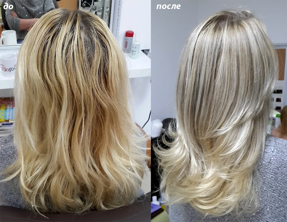 Estelle blonde toning