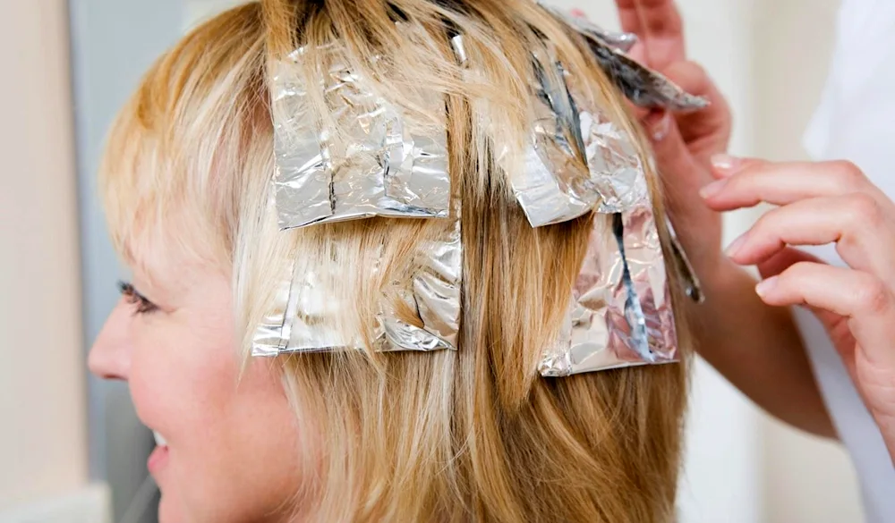 Foil balayage