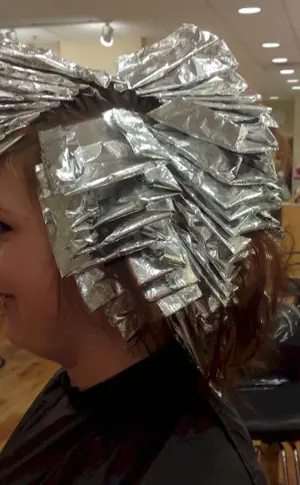 Foil graying
