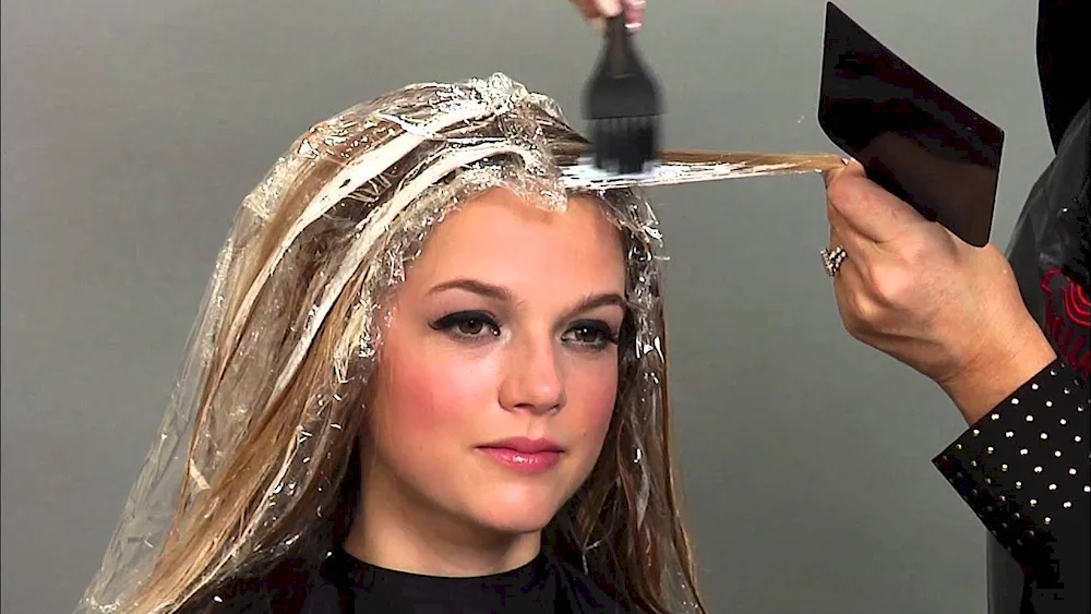 Foil hair