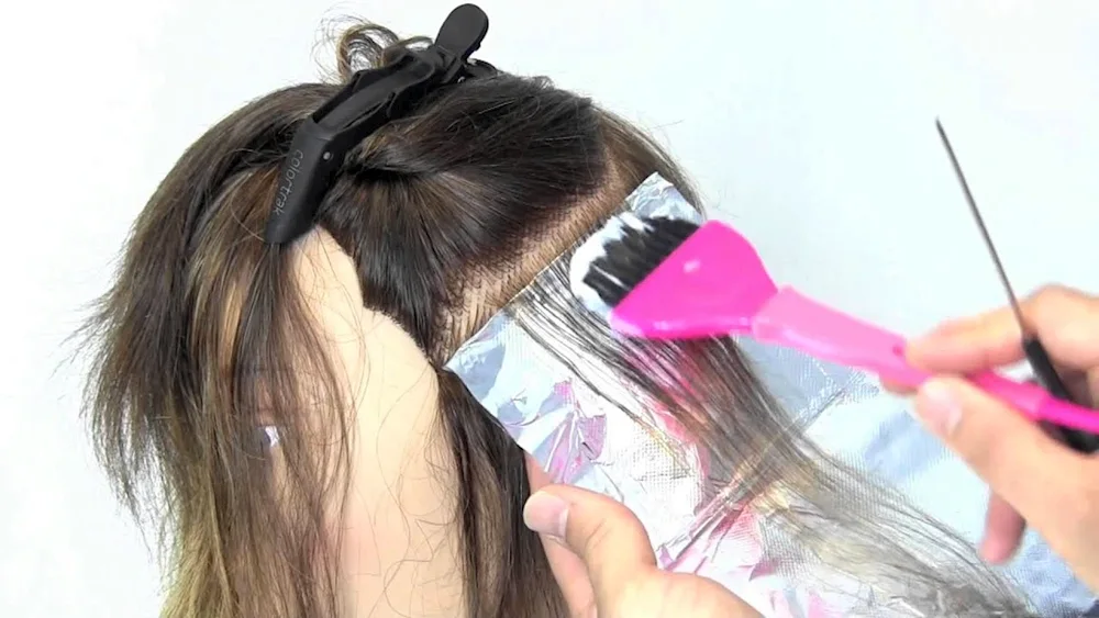 Foil Hair Styling