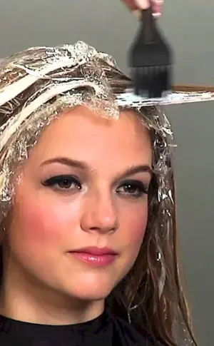 Foil Balayage Colouring