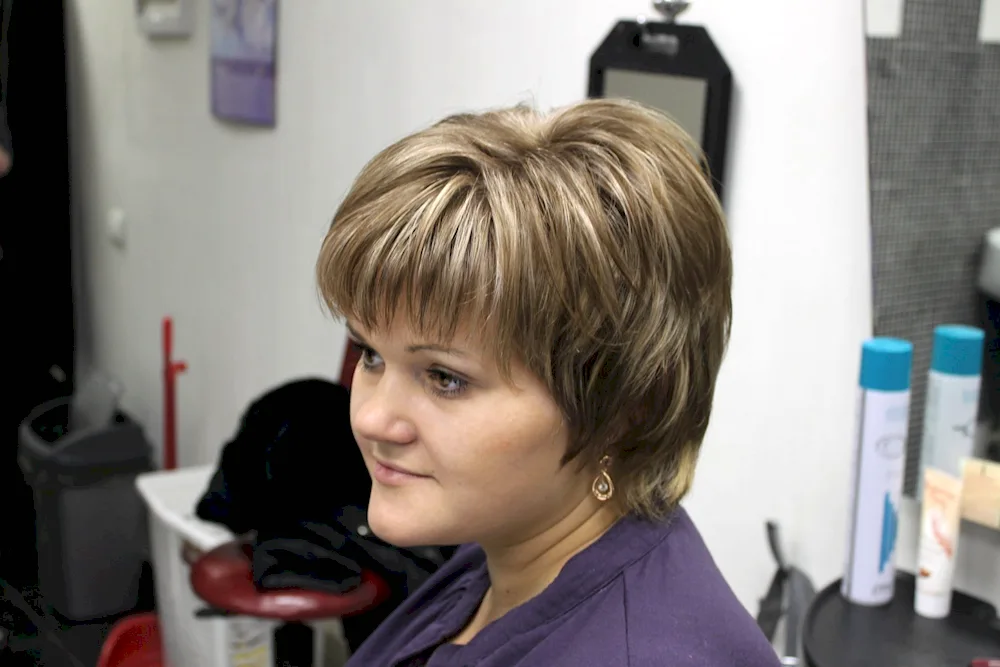 Melting for short hair