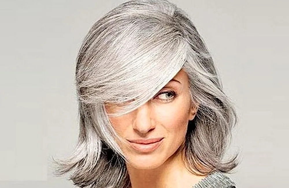 Grey hair colouring