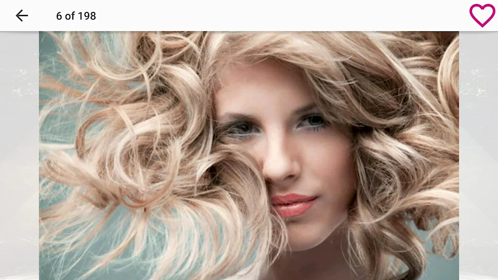 Blonde hair colouring