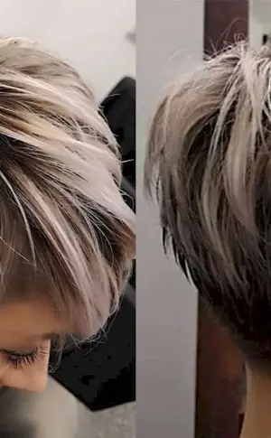 Pixie Undercut Melange